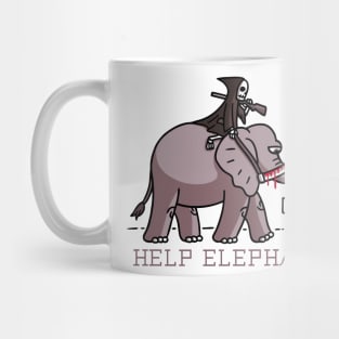 Help Elephants Mug